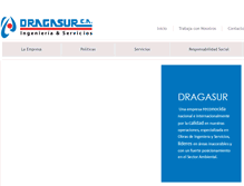 Tablet Screenshot of dragasur.com